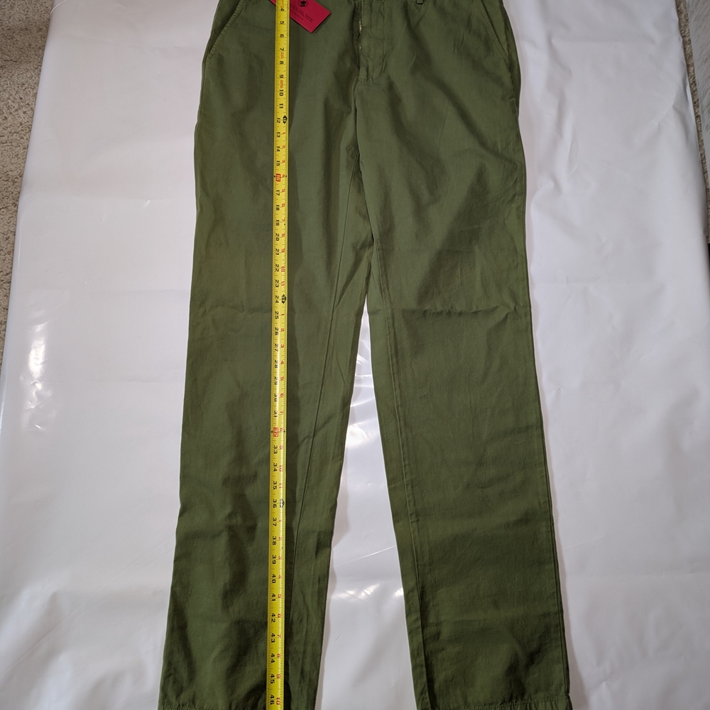 Southern Proper Green Chinos Durable Cotton Blend